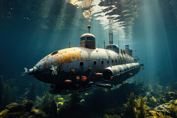 submarine underwater Generative AI
