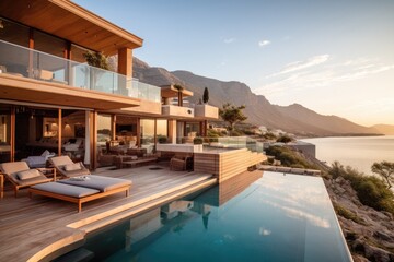 Fototapeta premium Villa with a view