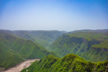 Obraz premium Pingliang City, Gansu Province - Kongtong Mountain Scenic Area