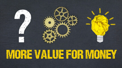 More Value for Money - obrazy, fototapety, plakaty
