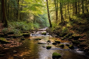 Obraz premium Forest Stream