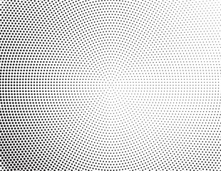 Halftone triangle abstract background. Black and white vector pattern. White and black halftone triangle pattern background. Abstract geometric triangle design, halftone. Vector background.