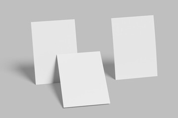 A4 Flyer Blank Mockup