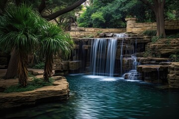 Naklejka premium Waterfall Haven