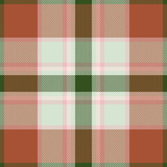 Plaid check pattern. Seamless fabric texture. Tartan textile print.