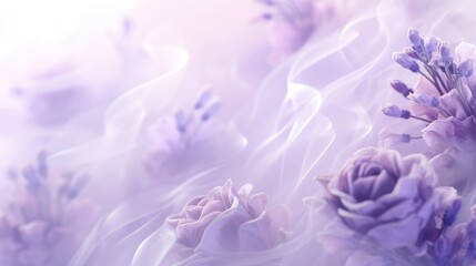 Obraz premium Delicate Lavender Colors Background