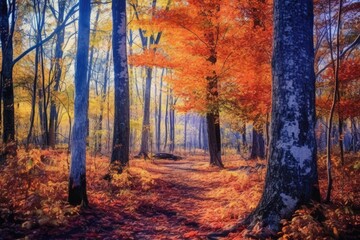 Obraz na płótnie Canvas Autumn Forest