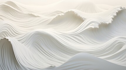 Waves in White Colors