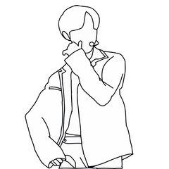 kpop idol male singing on stage