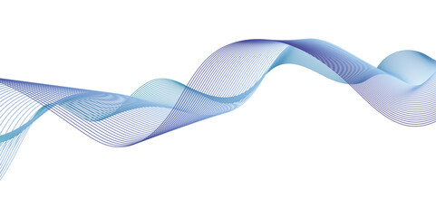 Abstract blend wave lines and technology background. Background lines wave abstract stripe design. White background, mesh abstract, vector blurred soft blend.