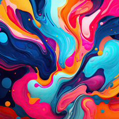Swirl of colors