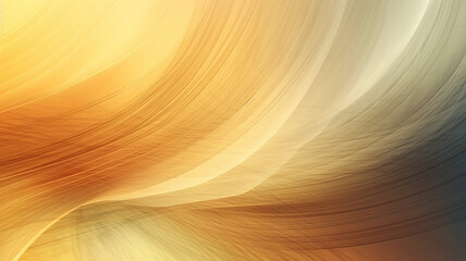yellow abstract background. . autumn movement interlacing transparent curved lines.
