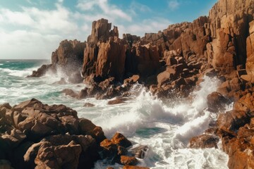 Fototapeta premium Wild Coastline