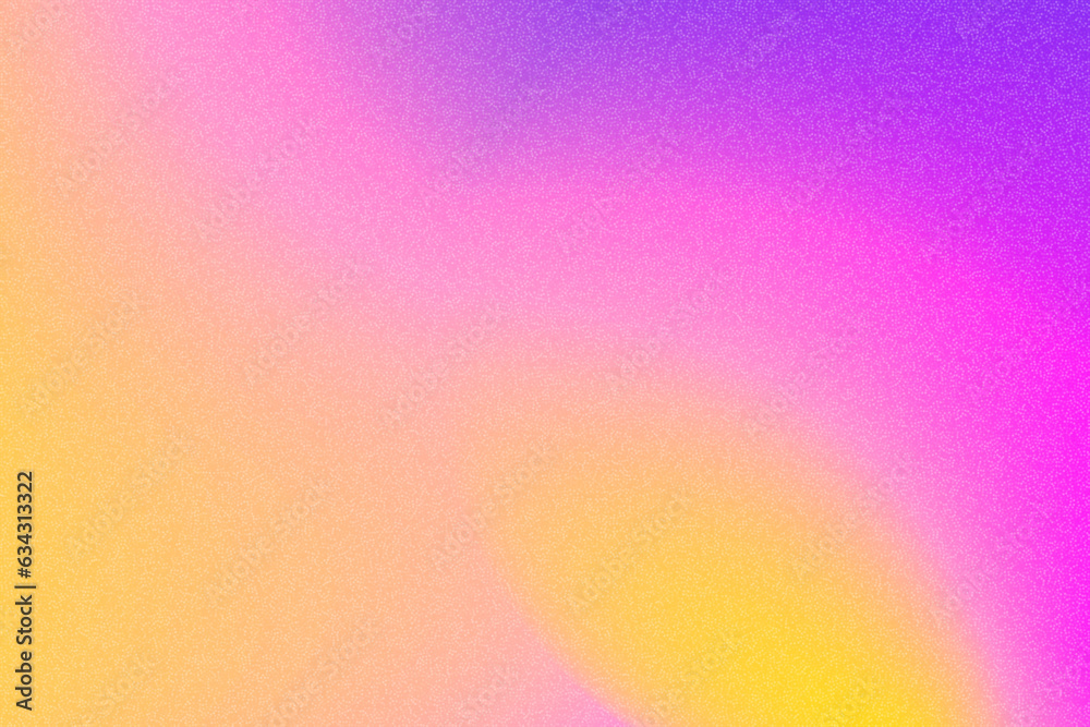 Poster color gradient background, abstract orange grain gradation texture, vector pink noise texture blur a