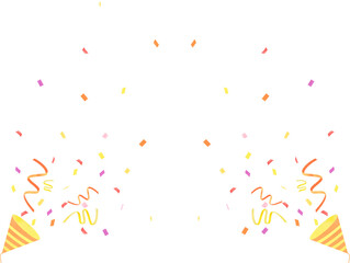 秋イメージのクラッカーのフレーム3