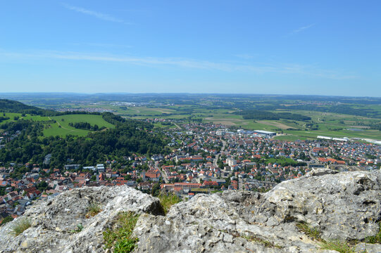 Blick auf Heubach Schw&auml;bische Alb