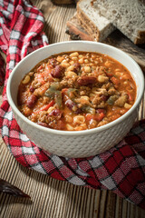 Mexican chili con carne.