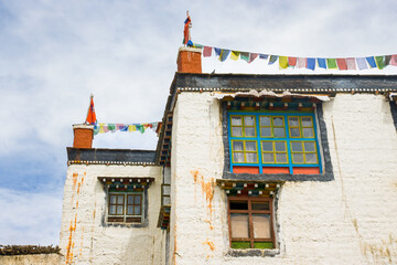 The Royal Palace of the former forbidden Kingdom in Lo Manthang, Upper Mustang, Nepal