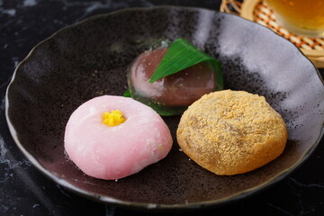 和菓子　羽二重餅　