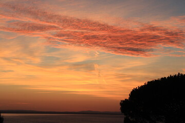 Cielo tinto di rosa