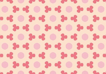 seamless pattern with hearts
