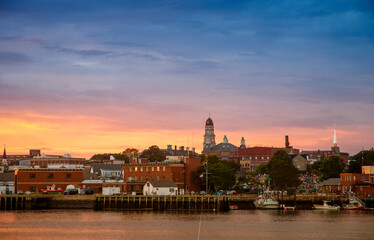 City of Gloucester at Sunset