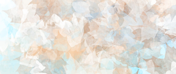 Autumn foliage vector watercolor background. Maple leaves. Hand drawn fall wallpaper design for cards, flyers, poster, banner, cover, invitation cards, prints. Back to school. Autumn illustration.