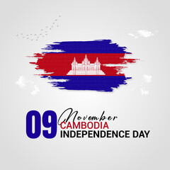 Cambodia Independence day Design