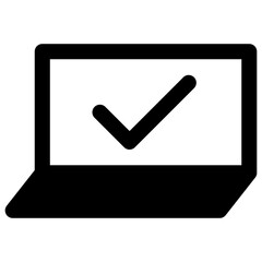 Secure Laptop Icon