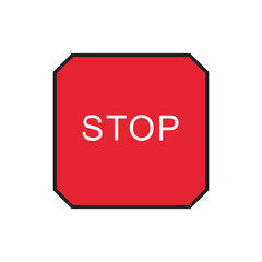 stop sign board