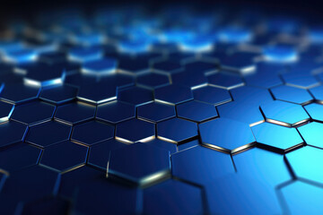 Naklejka premium Abstract Background Hexagon