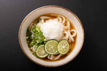 すだちおろし冷かけうどん