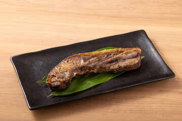 まぐろカマのガーリックペッパー焼き