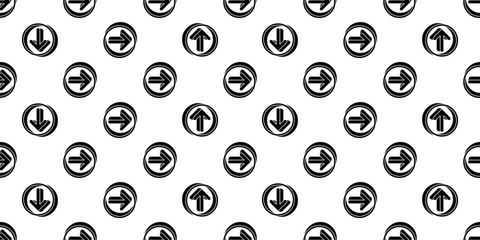 Arrow Icon Seamless Pattern Y_2201001