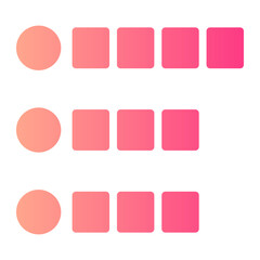 bars chart gradient icon