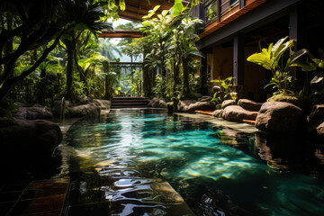 Enveloped in Nature's Embrace: A Hidden Waterfall Oasis