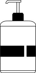Disinfectant Bottle Icon