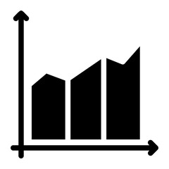 growth glyph icon