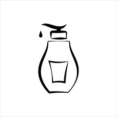 Lotion Bottle Icon Design