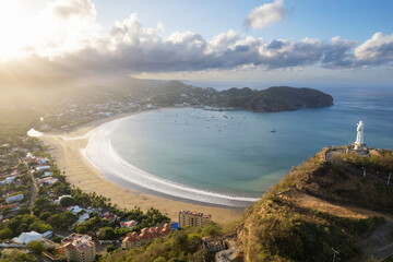 Calm bay in San Juan Del Sur