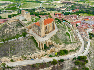 castle fortress de San Vicente de la Sonsierra. La Rioja