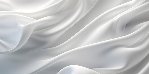 Obraz premium White Silk Background