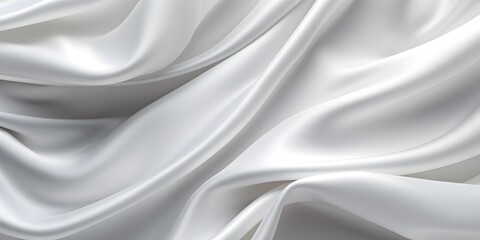 Fototapeta premium White Silk Background