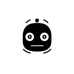 iconic logo for ai chatbot app, generative AI