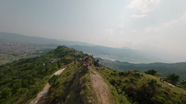 Rock Garden viewpoint (Gyarjati) at Pokhara City, Nepal.
Short fast FPV Drone Flight on GoPro