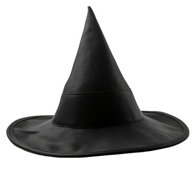 Halloween witch black pointed hat