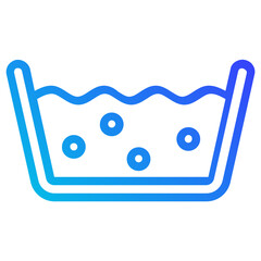wash water washbowl icon