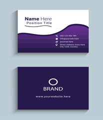 business card visiting card design template photo card
