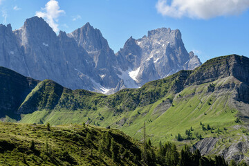 Obraz premium The enchanted Val di Funes, Italy