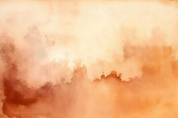 Old stained watercolor background, in the style of vintage sepia